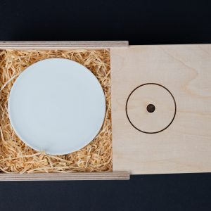 Porzellan Unterteller Edizione 1, 4er Set Weiss Porzellan Unterteller Edizione 1, 4er Set Weiss
