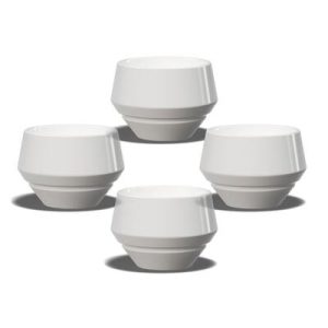 Maniko Tasse Latte 300ml Weiss 4er Set