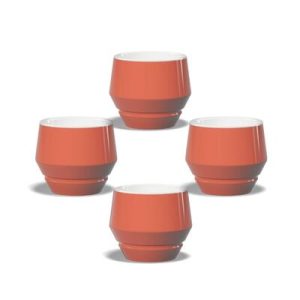 Maniko Tasse Cappuccino 205ml Lachs 4er Set