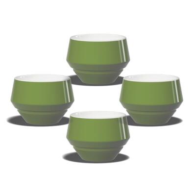 Maniko Tasse Latte 300ml Grün 4er Set