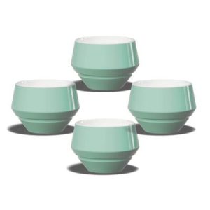 Maniko Tasse Latte 300ml Türkis 4er Set