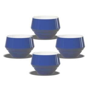 Maniko Tasse Latte 300ml Blau 4er Set