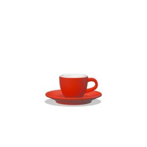 Tulipano Tasse Espresso 70ml Rot matt