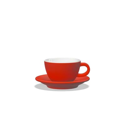 Tulipano Tasse Cappuccino 210ml Rot matt
