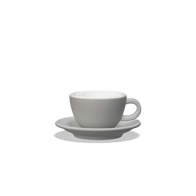 Tulipano Tasse Cappuccino 210ml Grau matt
