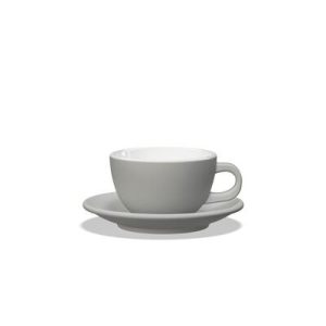 Tulipano Tasse Latte 300ml Grau matt