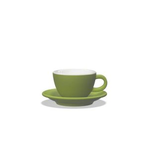 Tulipano Tasse Cappuccino 210ml Grün matt