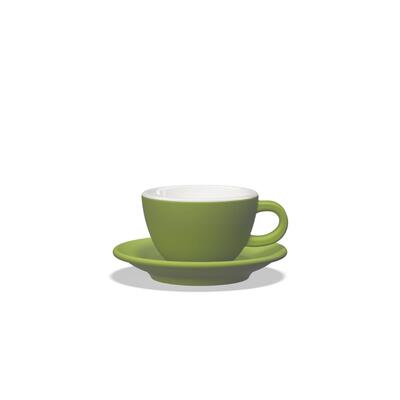 Tulipano Tasse Cappuccino 210ml Grün matt