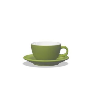 Tulipano Tasse Latte 300ml Grün matt