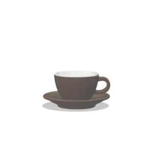 Tulipano Tasse Cappuccino 210ml Braun matt