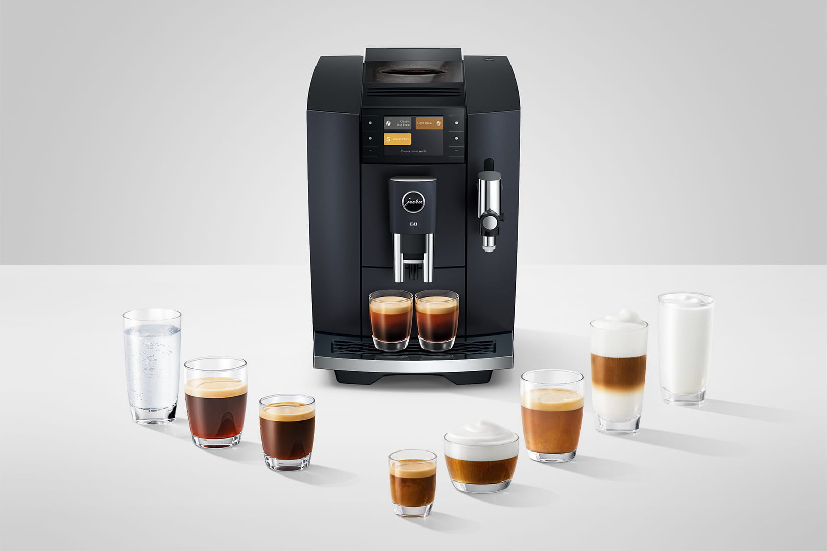 Jura E8 Cosmic Black (SD)