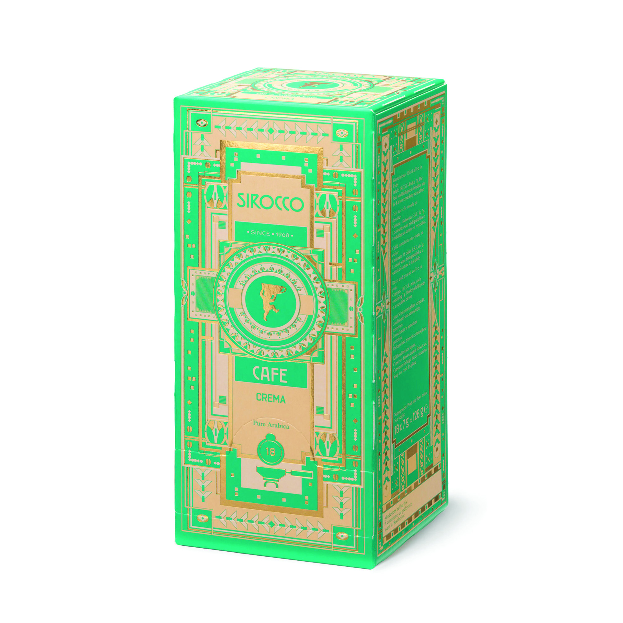 Sirocco Portionen Crema 18er NEU