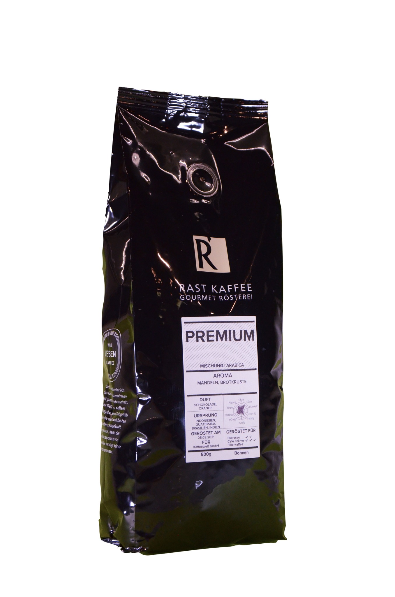 Rast Bohnen Premium 500g