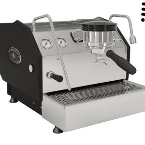 La Marzocco GS/3 AV Chrom - Gehäuse Chrom und Seitenteile mit schwarzem Kunststoff
