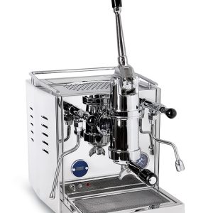 Quick Mill Handhebel Espressomaschine Leva Rapida Inox mit Holzgriff-Set Eiche von Daluz 100% aus CH