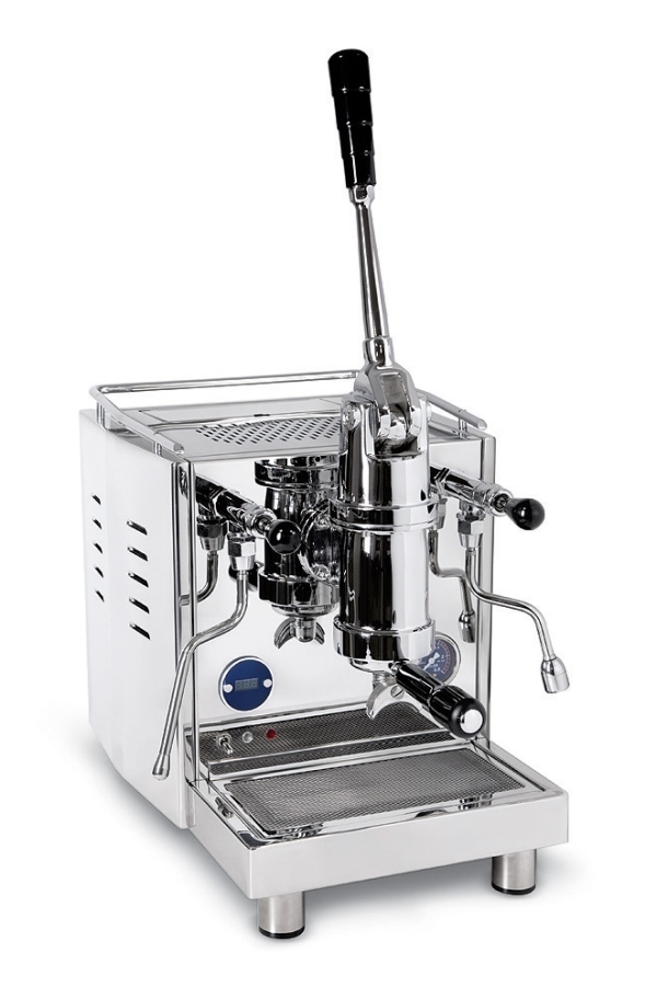 Quick Mill Handhebel Espressomaschine Leva Rapida Inox mit Holzgriff-Set Eiche von Daluz 100% aus CH