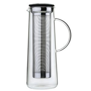 Zassenhaus Aroma Brew Glaskrug für hot und cold brew 1 Liter