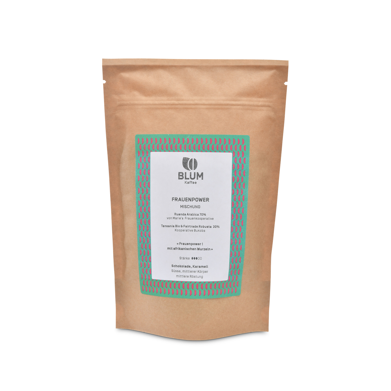 BLUM Kaffee Bohnen FRAUENPOWER 250g Bio Fairtrade