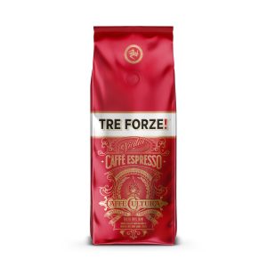 Tre Forze Bohnen Espresso kg NEUES DESIGN - Olivenholzröstung