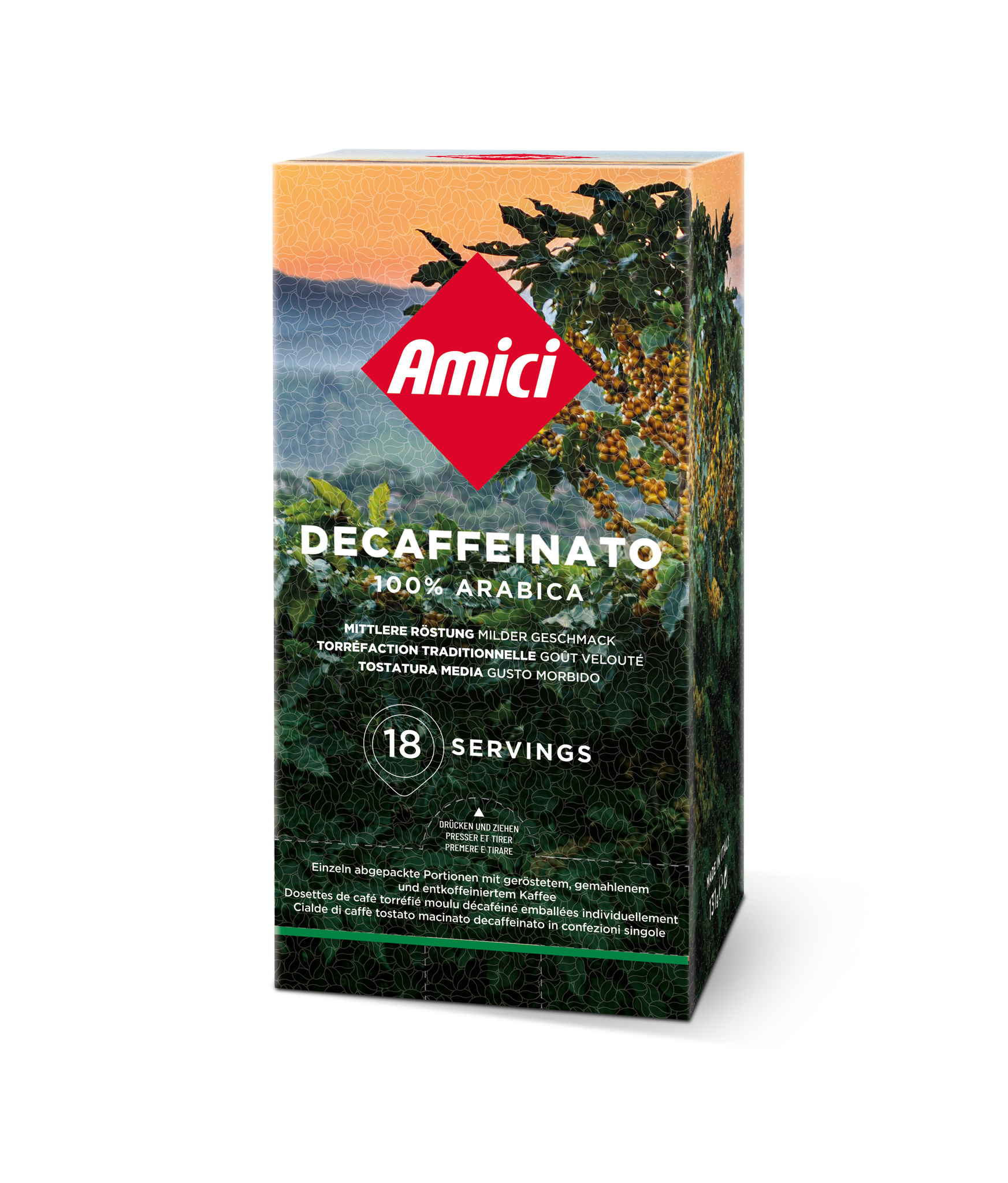 Amici Portionen Koffeinfrei NEU
