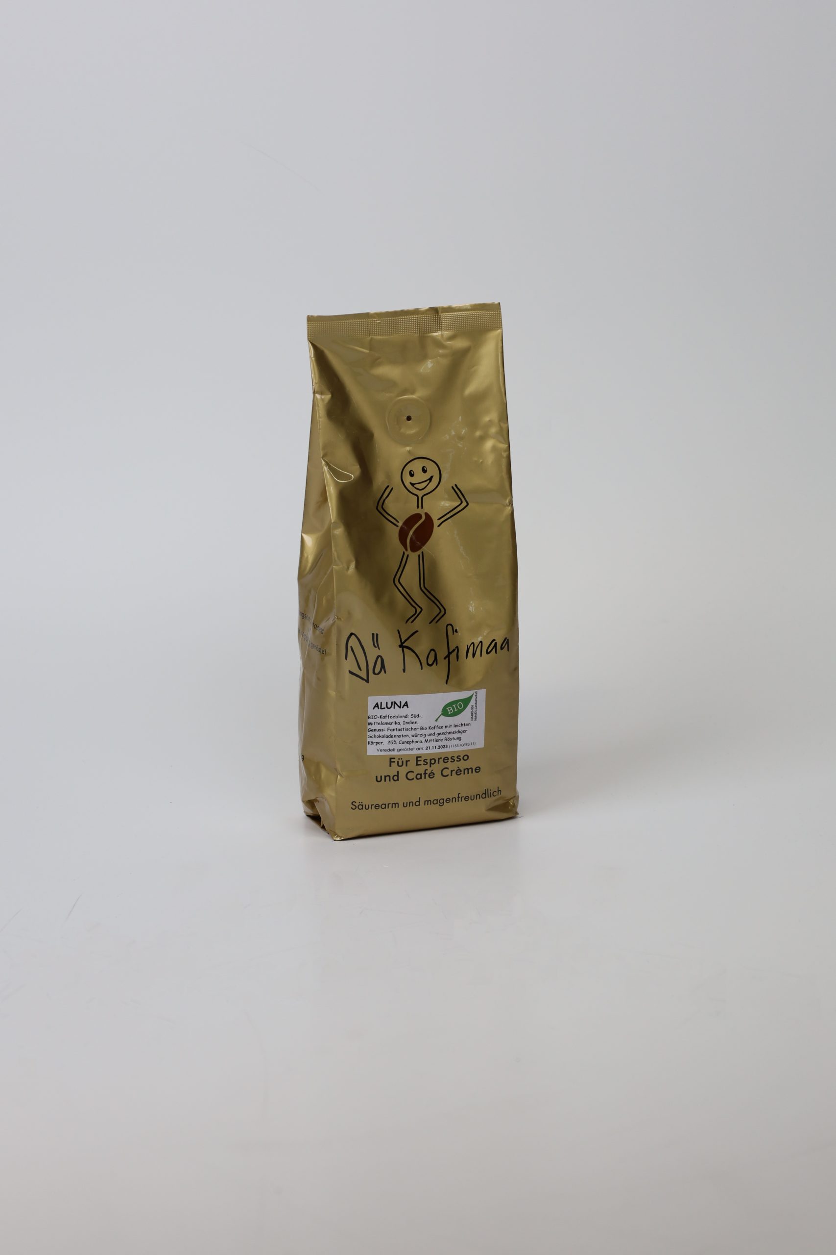 Dä Kafimaa Bohnen Aluna 500g BIO