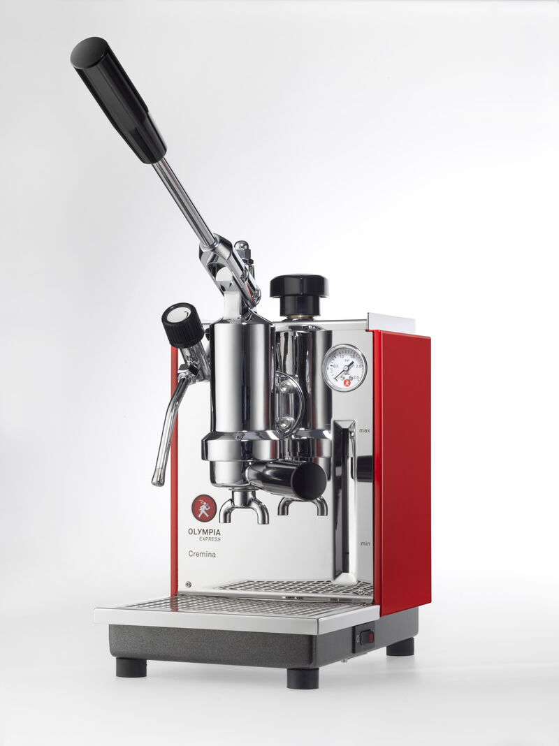 Olympia Express Kaffeemaschine Cremina SL Spring Lever rot
