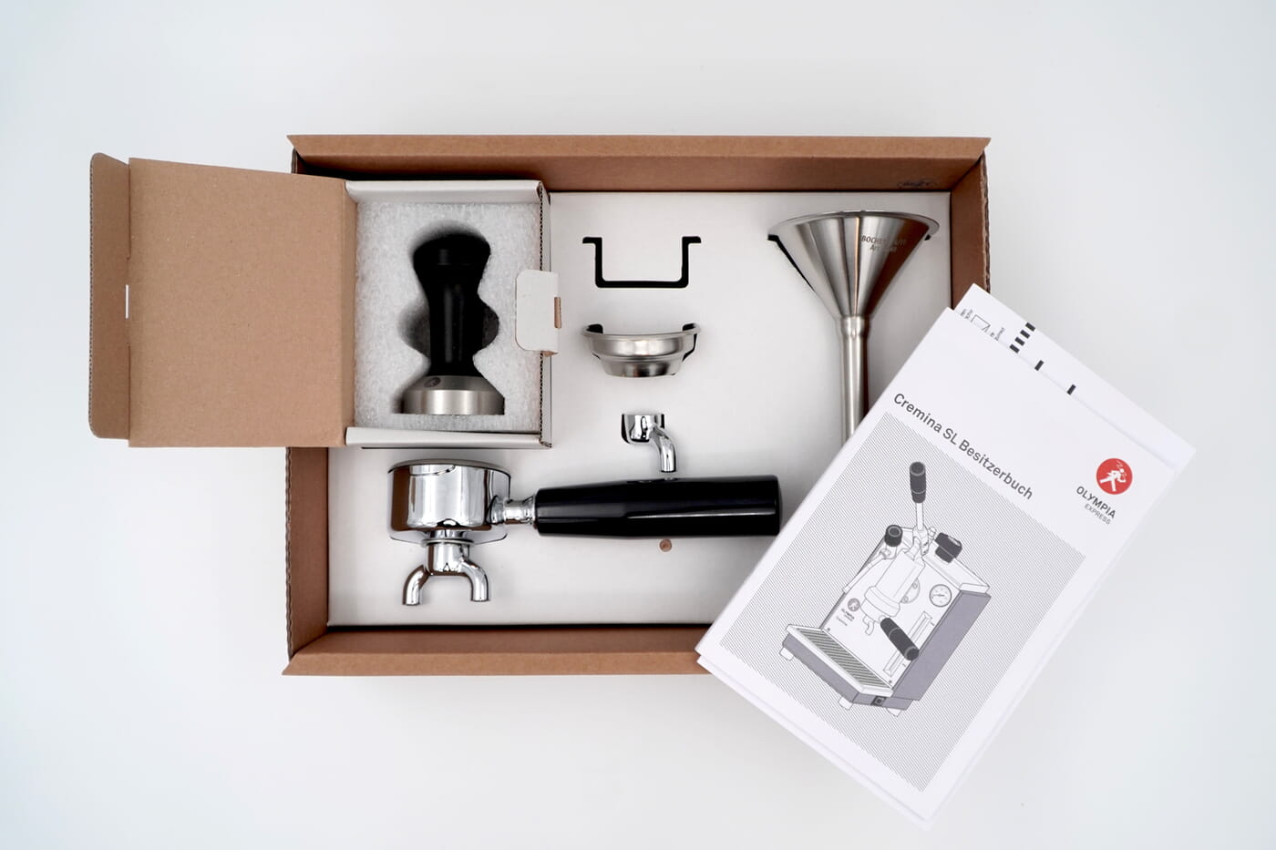 Olympia Express Kaffeemaschine Cremina SL Spring Lever weiss