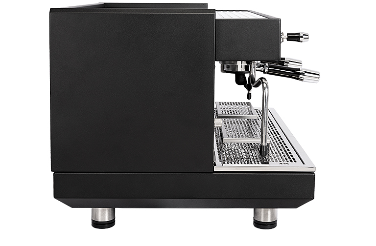 ECM DISCOVER Dual Boiler matt schwarz 2-gruppig - Festwasseranschluss mit 380V