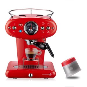 Illy Maschine X1 Anniversary Kapseln rot