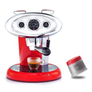 Illy Maschine X7.1 Ipso Home rot für Illy Kapseln