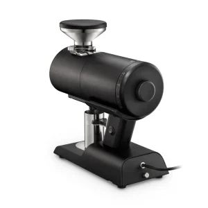 Mazzer Mühle Philos - Alu gebürstet in schwarz (black) mit Mahlscheiben I200D