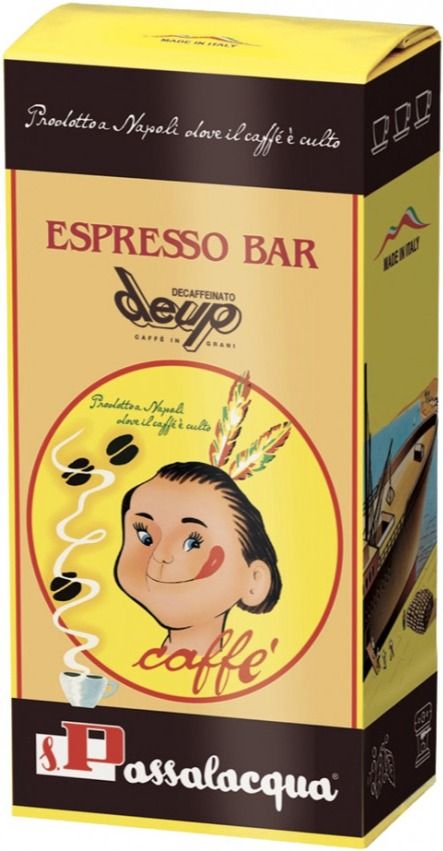 Passalacqua Bohnen Deup Decaffeinato Koffeinfrei 500g