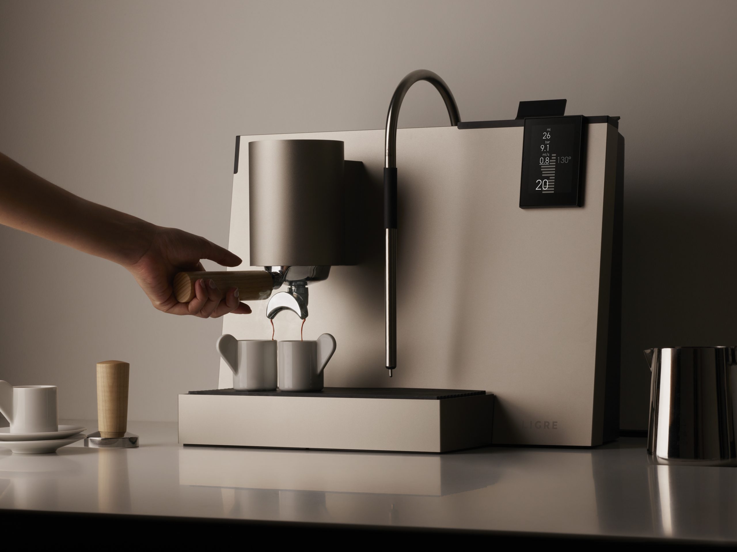 LIGRE youn silver-beige - Wenn Technik zur Kunst wird