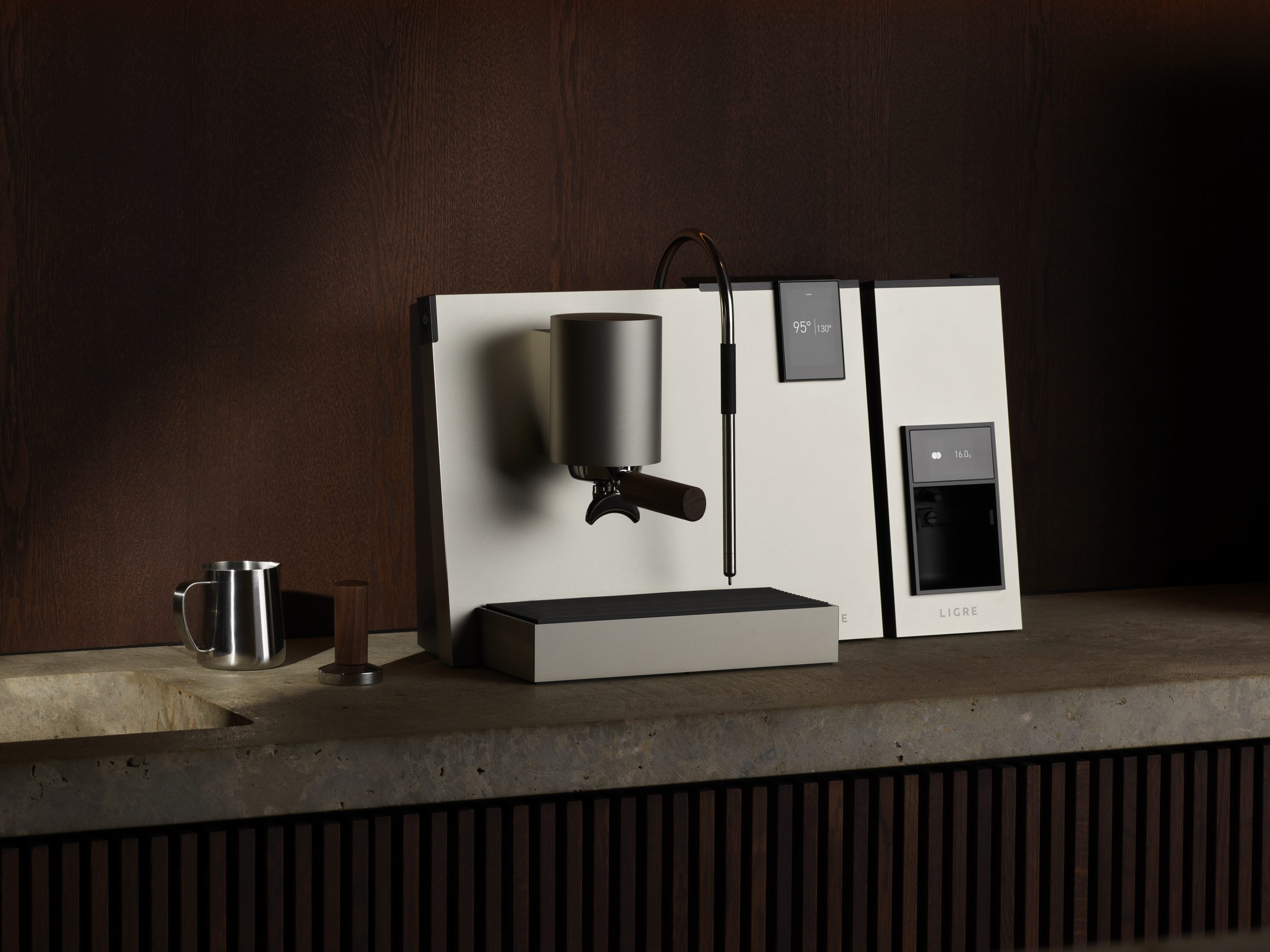 LIGRE youn silver-beige - Wenn Technik zur Kunst wird