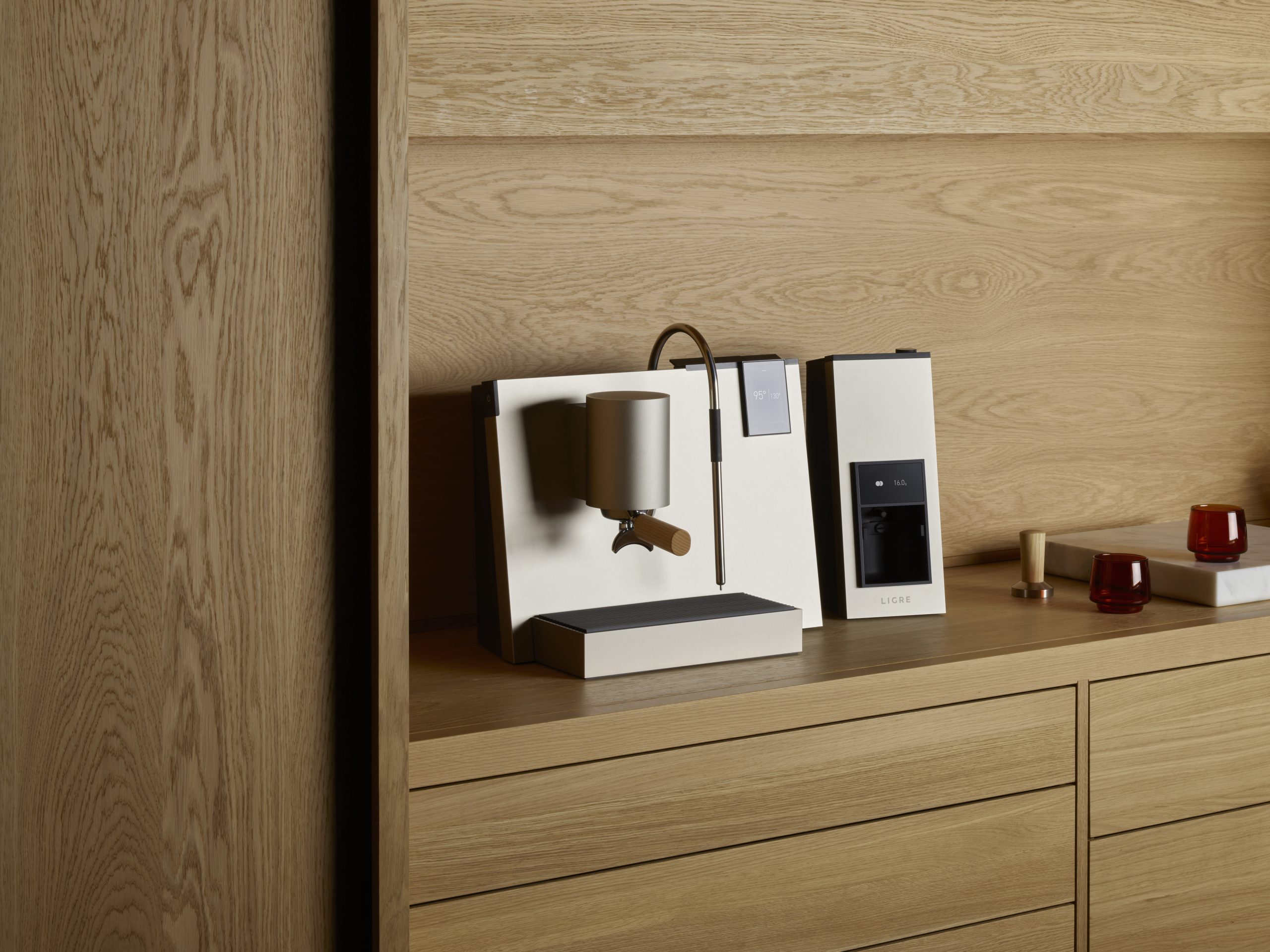 LIGRE youn silver-beige - Wenn Technik zur Kunst wird