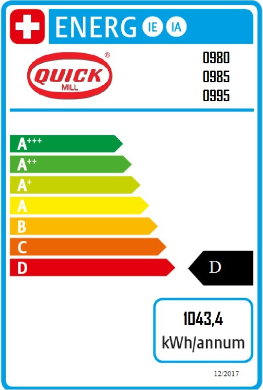 Quick Mill Aquila 0986 Inox PID Rotationspumpe und Quick Steam