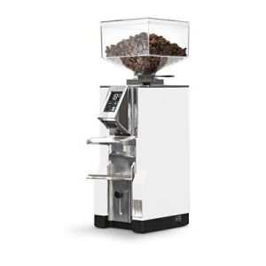 Eureka Mühle MIGNON LIBRA 55E 16CR weiss - die erste Mignon mit Instant Grind Weighing Technology