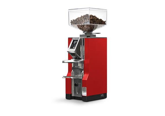 Eureka Mühle MIGNON LIBRA 55E 16CR rot - die erste Mignon mit Instant Grind Weighing Technology